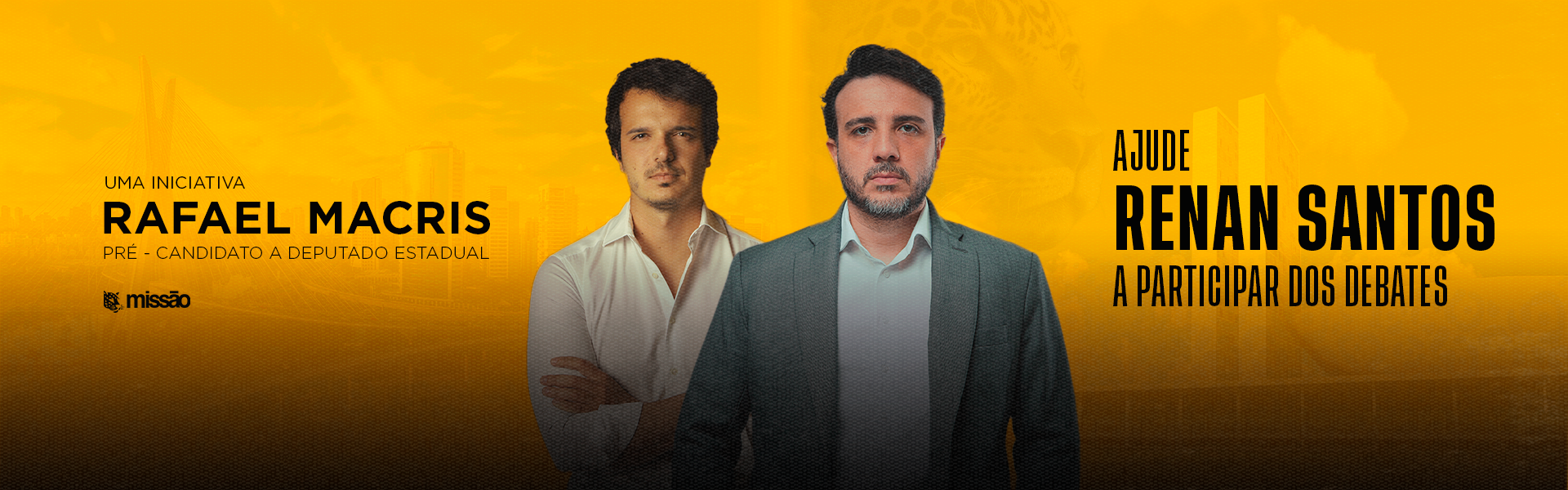 Abaixo-assinado pela participação de Renan Santos nos debates